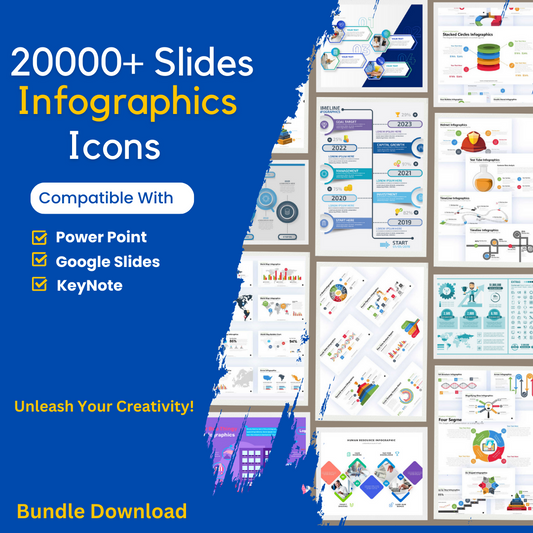 20000+Slides,Infographics and Icons