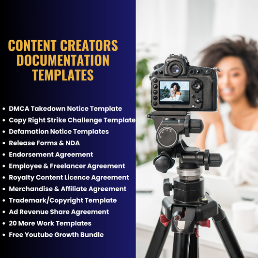 Influencers Contracts and Agreement Templates-Bundle Download